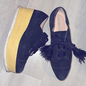 H&M platform Oxford sneakers